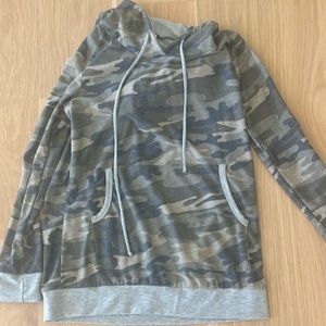 Heimish Camo Print Hoodie
